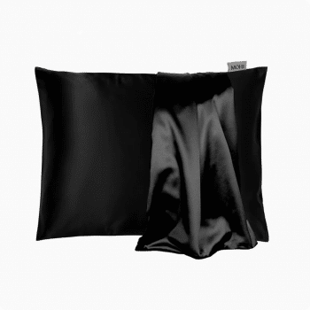Satin kussensloop - Black