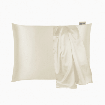 Satin kussensloop - Off White